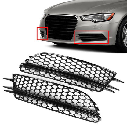 Inner Door Handle Pull Trim Cover for Audi A4 B6 B7 (2002–2008) 1PCS Black