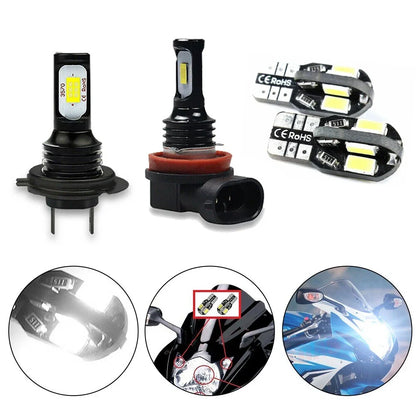 LED 2 x Headlight Parking Light Bulbs White for Suzuki GSXR 600 750 (2011–2020)