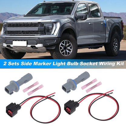 BB5Z13411A Side Marker Light Bulb Socket for Ford F-150 F250 (2015–2023)