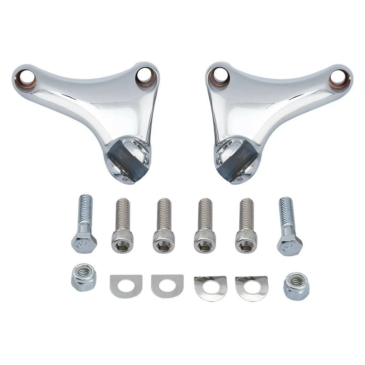 Chrome Rear Passenger Foot Peg Mount for Harley Sportster (2004-2013)