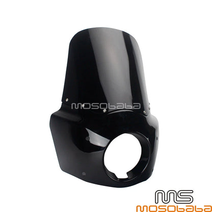 Detachable Tall Fairing Windshield for Harley Street Bob FXDB Dyna (2006-2017)