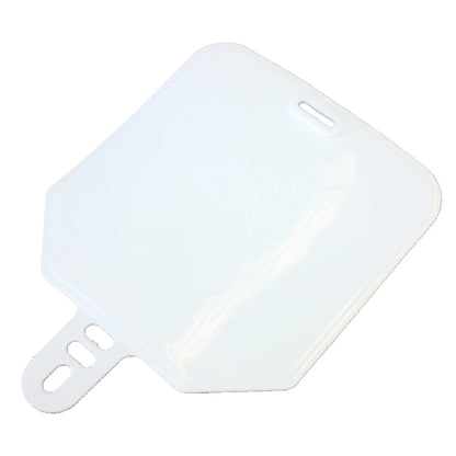 White Front Plastic Number Plate for Apollo Orion 125cc 250cc