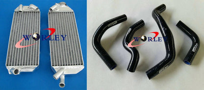 Aluminum Radiator + Hoses for Suzuki DRZ400E 2002-2007
