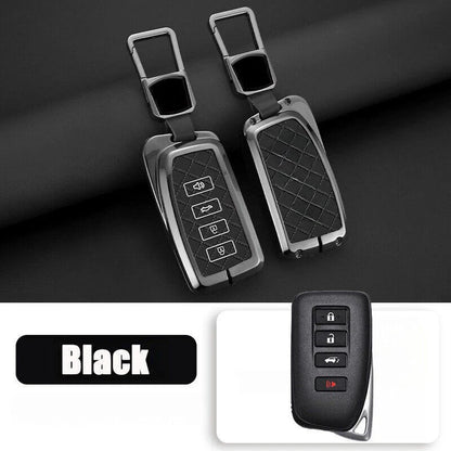 Zinc Alloy Leather Car Key Case Cover for Lexus RC RX ES NX LS LX IS GS RC300