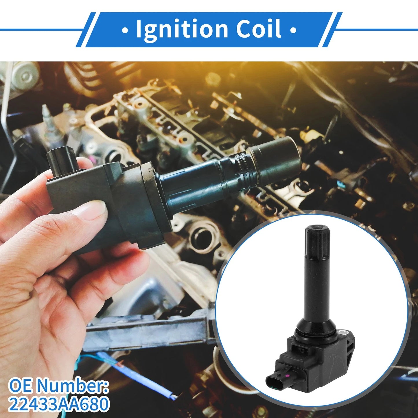 Ignition Coil Pack No.22433AA680 for Subaru Legacy (2013–2015)