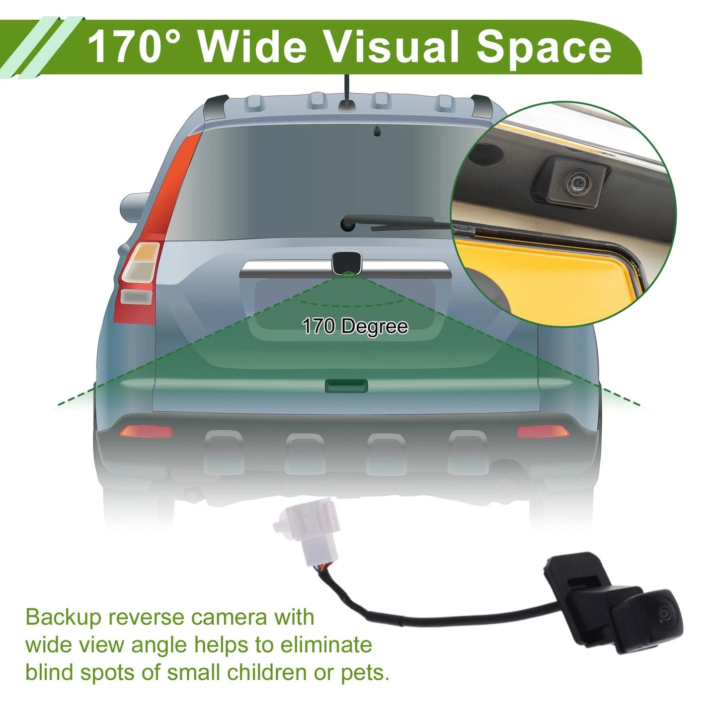 Car Park Assist Camera for Honda HR-V (2016) No. 39530T7A0031