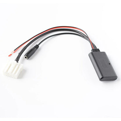 BT AUX Adapter Wireless Radio Stereo Microphone Handsfree for Mazda 2 3 5 6