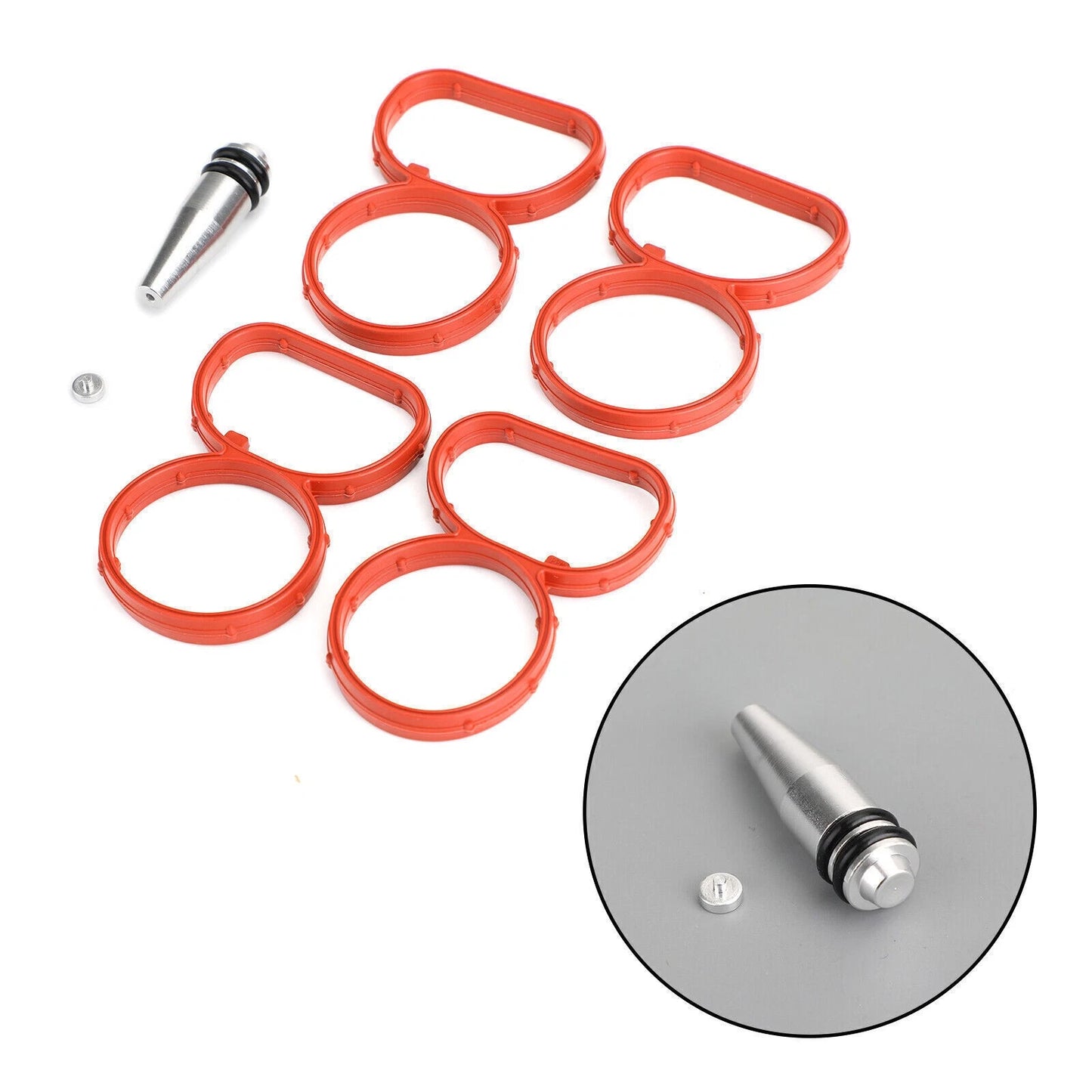 Swirl Flap Plug Blank Removal Kit + Gaskets for BMW N47 2.0D (2007–2015)