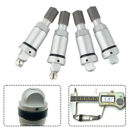 Alloy Valve Stem 4 x for Tesla Tire Valves