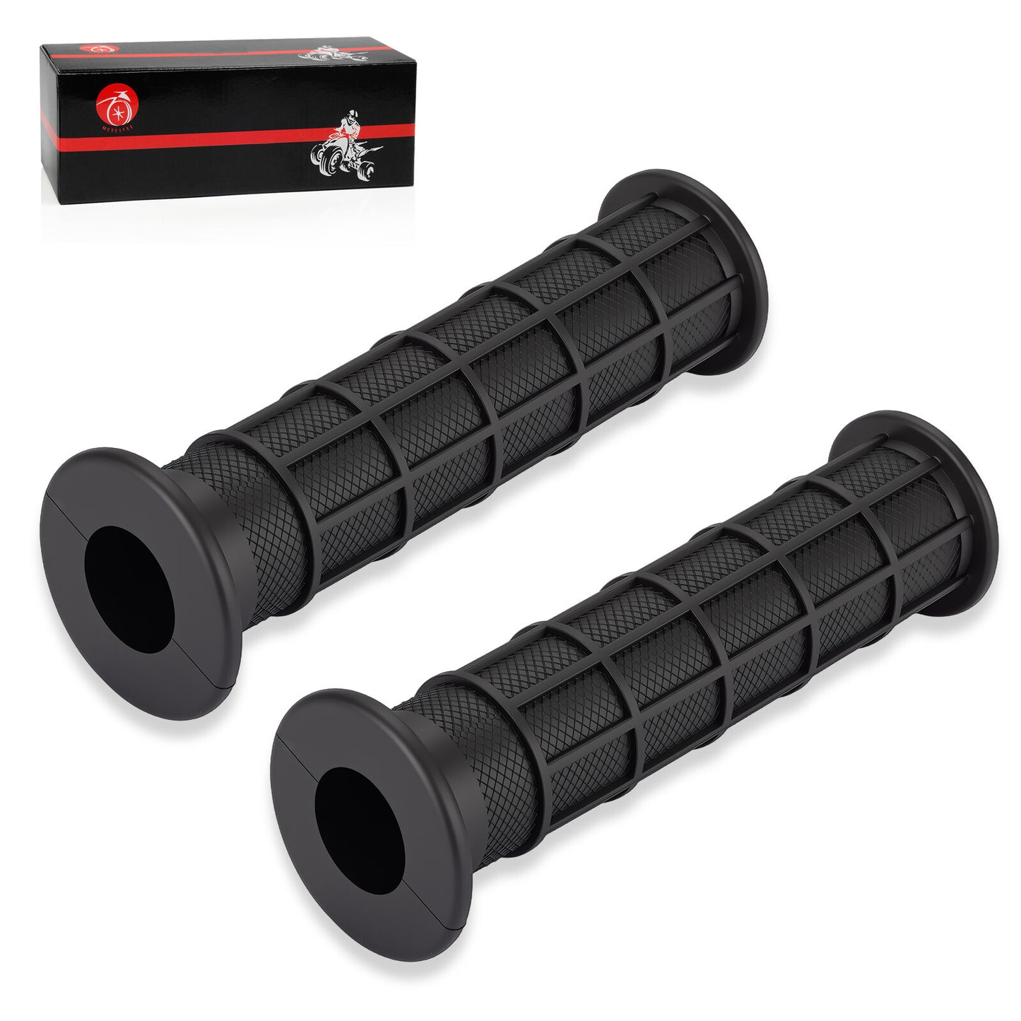 Handle Grips for Honda ATC185S ATC200 ATC250R ATC250SX ATC350X (1980–1987)