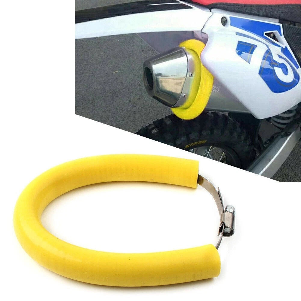 Set of 4 Exhaust Pipe Muffler Mounting Springs Hooks for Universal Motorcycle