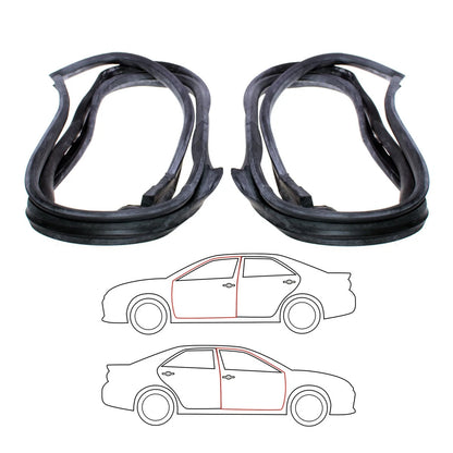 Front Door Weatherstrip Seal for Mercedes Benz W115 (1968–1976)