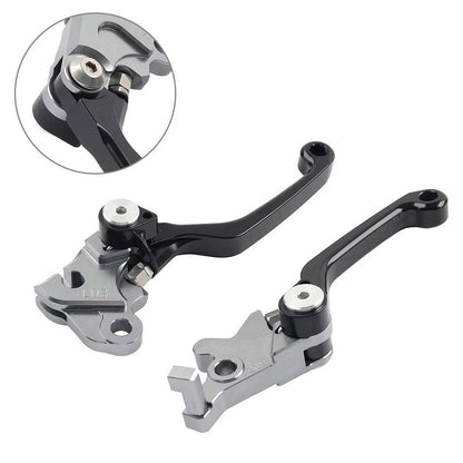 Black Pivot Brake Clutch Levers for Yamaha WR250F WR450F (2001–2016)