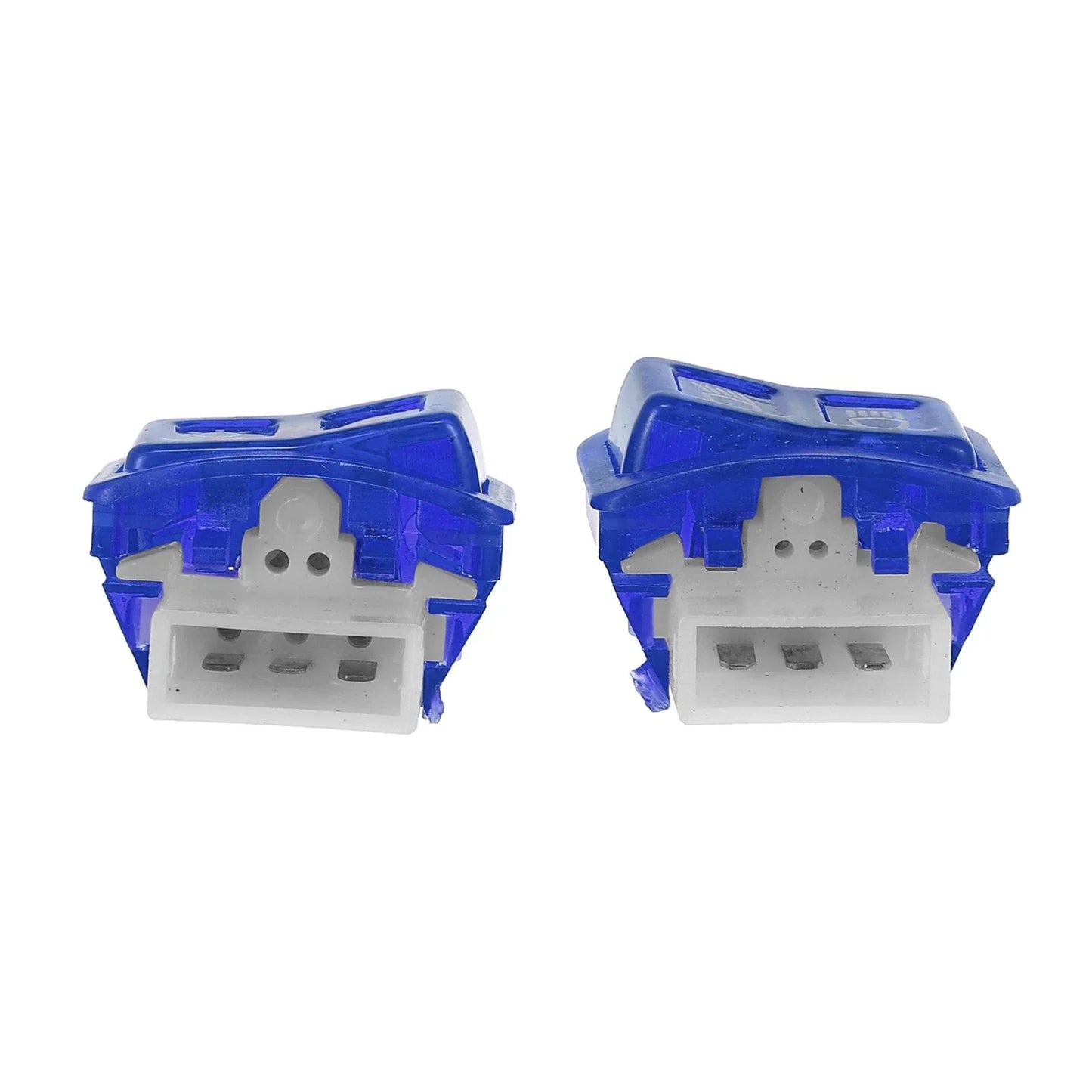 Motorcycle Handlebar Switch Set for Honda - On Off Start Switches - Blue
