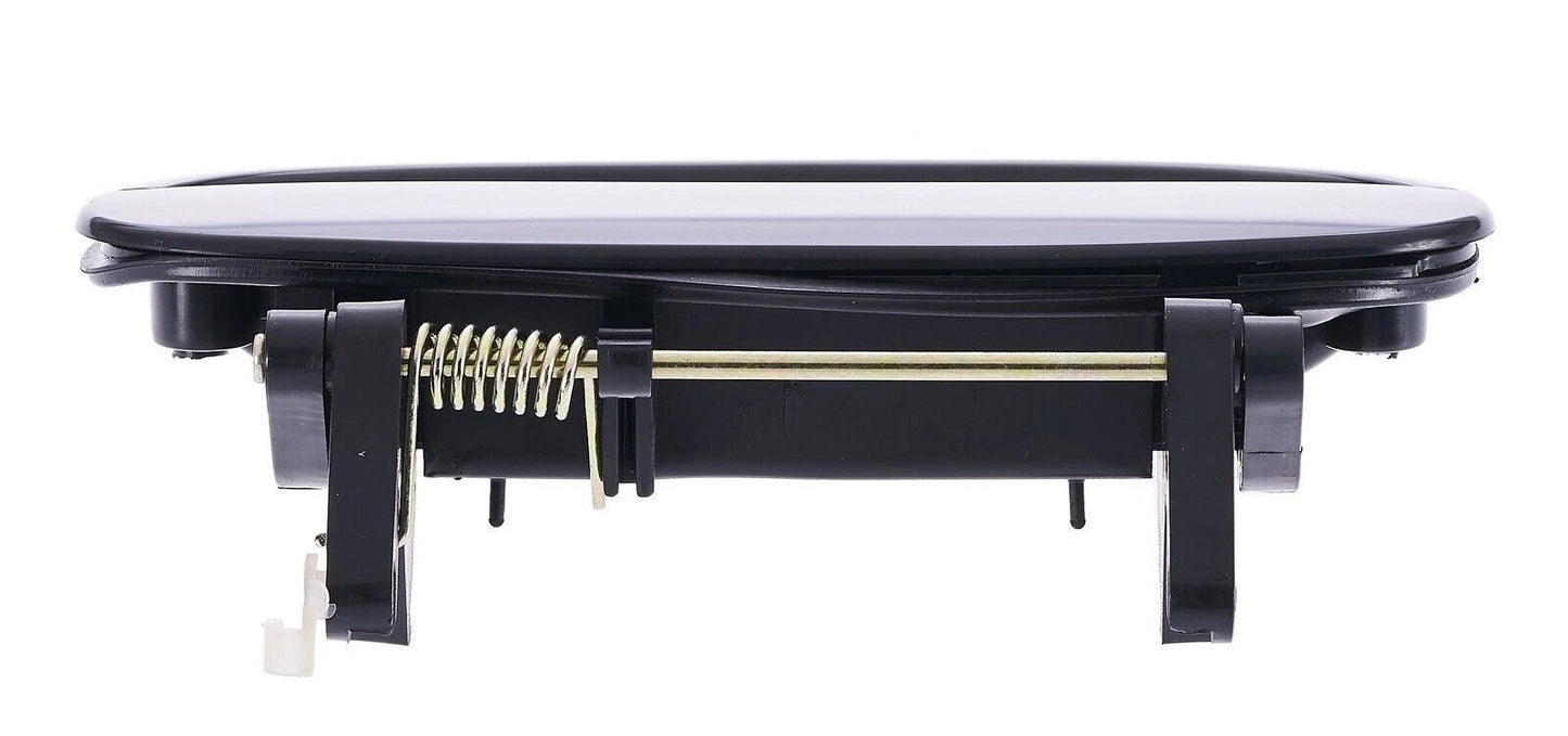 2X Smooth Black Outer Door Handles for Daewoo Nubira (1997–2003)