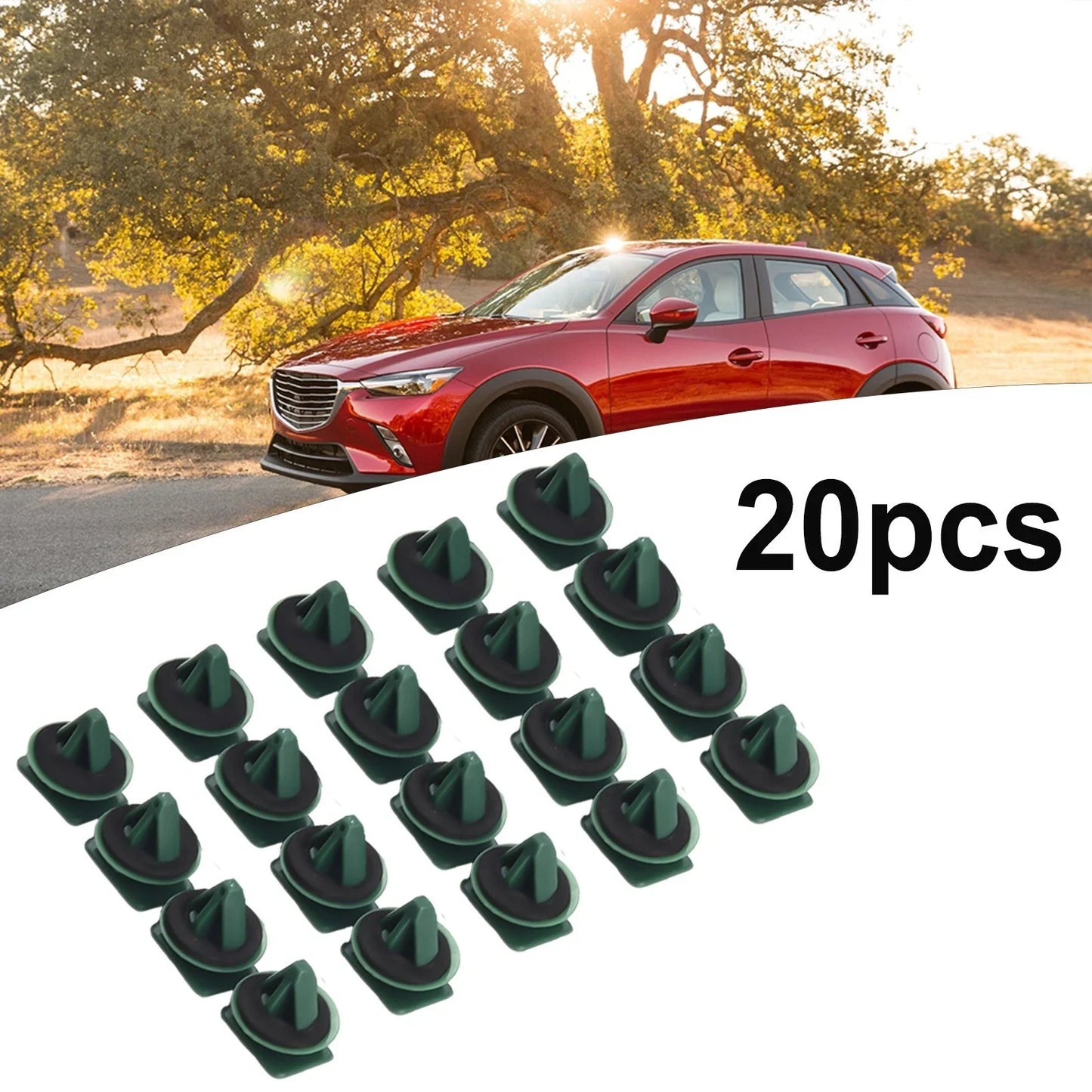Trim Clips / 20x / Sideskirt Sill Moulding for Mazda MX5 (1989–2024)