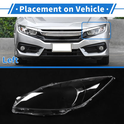 Headlight Lens Cover for Mazda 3 (2013–2015) PC Clear