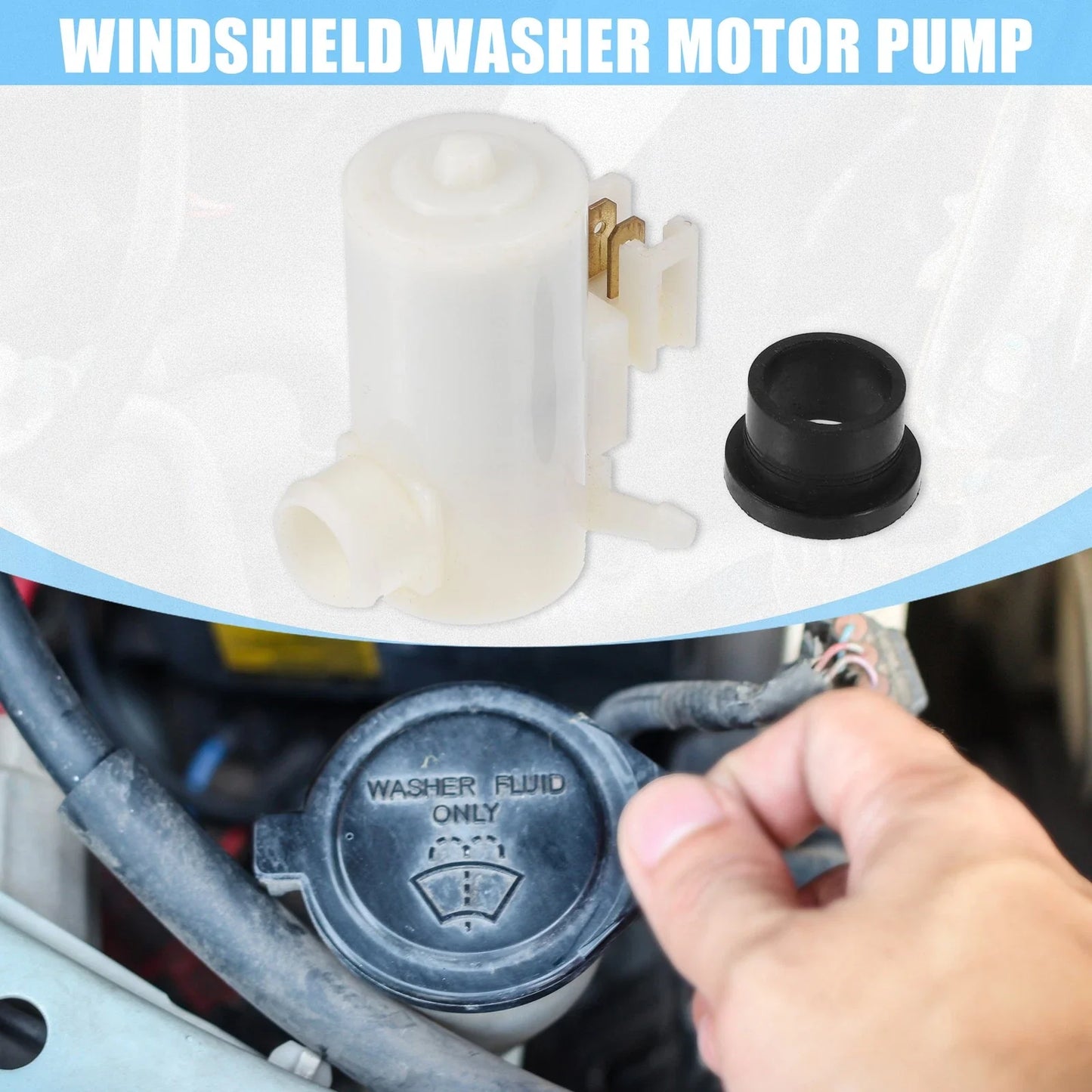 Windshield Washer Pump for Honda CR-V 1997-2001 (2 x Motors)