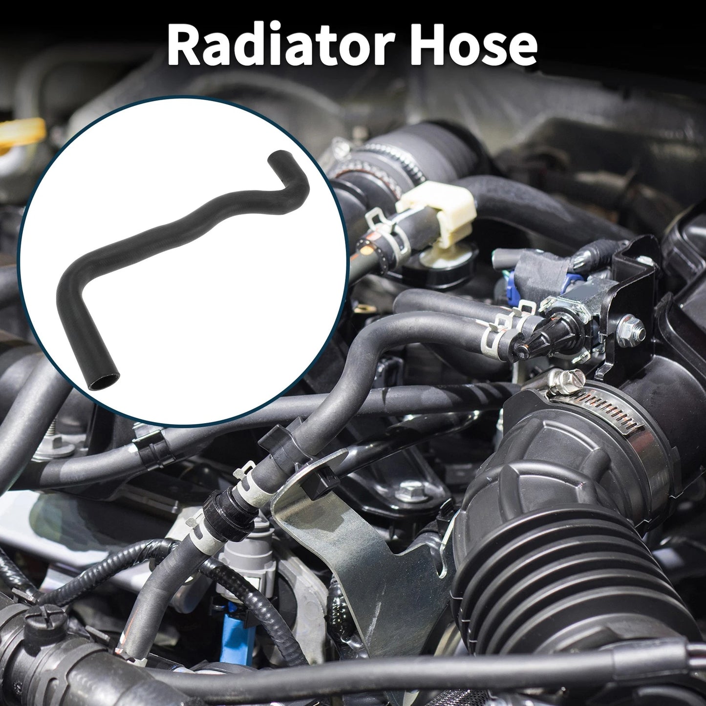 Radiator Hose No. 254112W800 for Hyundai Santa Fe (2013–2016)