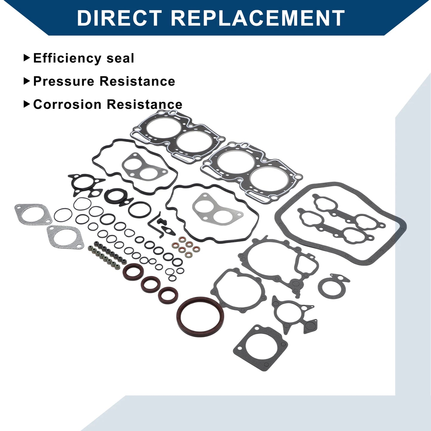 Set of 1 Cylinder Head Gasket Kit No.10105AA020 for Subaru EJ22E (1990–1994)