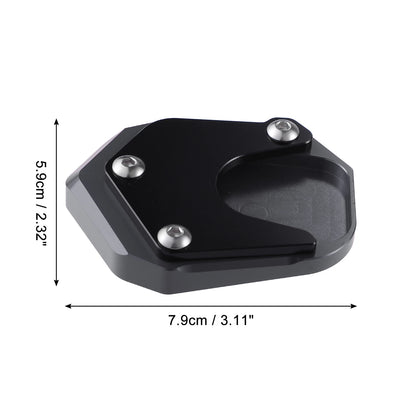 Set of 1 Aluminum Alloy Kickstand Plate Pad for Honda CB125R (2018–2023)