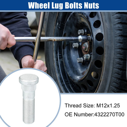 M12x1.25 Wheel Lug Bolts for Nissan Sentra (1995–2022) No. 4322270T00