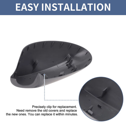 Mirror Cover Cap for BMW 1 Series E81 E82 E87 E88 (2004–2010) Gray