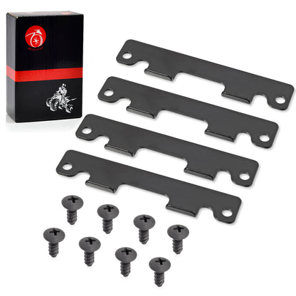 Tailgate Hinge Plates for Yamaha Rhino 450 660 700 (2004–2013)