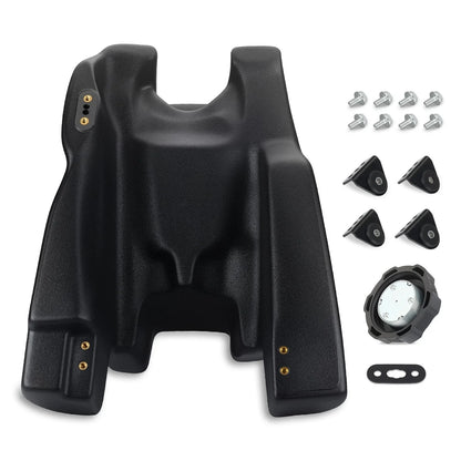 3.8 Gallon Tank & Cover & Clip & Bolt for Yamaha Warrior 350 (1987–2004)