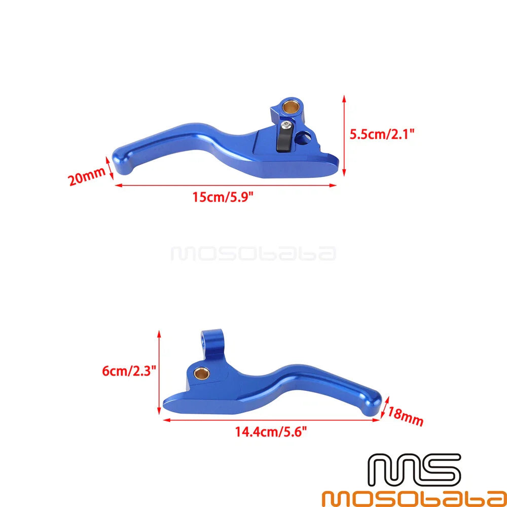 3 Finger Brake Clutch Levers for Harley Electra Glide Classic FLHTC/I (2008)