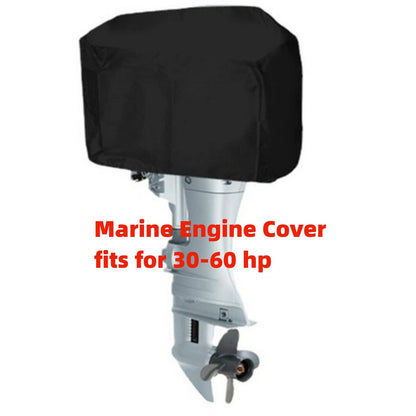 Outboard Motor Engine Storage Cover for Trailerable Boats (15-250 HP)