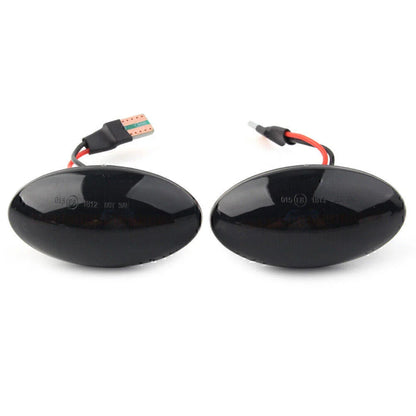 LED Black Dynamic Side Marker Lights for Mini Cooper R50 R52 R53 (2001-2008)
