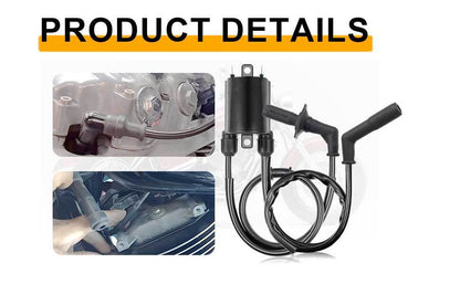 2 Sets of Ignition Coils for Honda VT1100C Shadow (1987–2000)