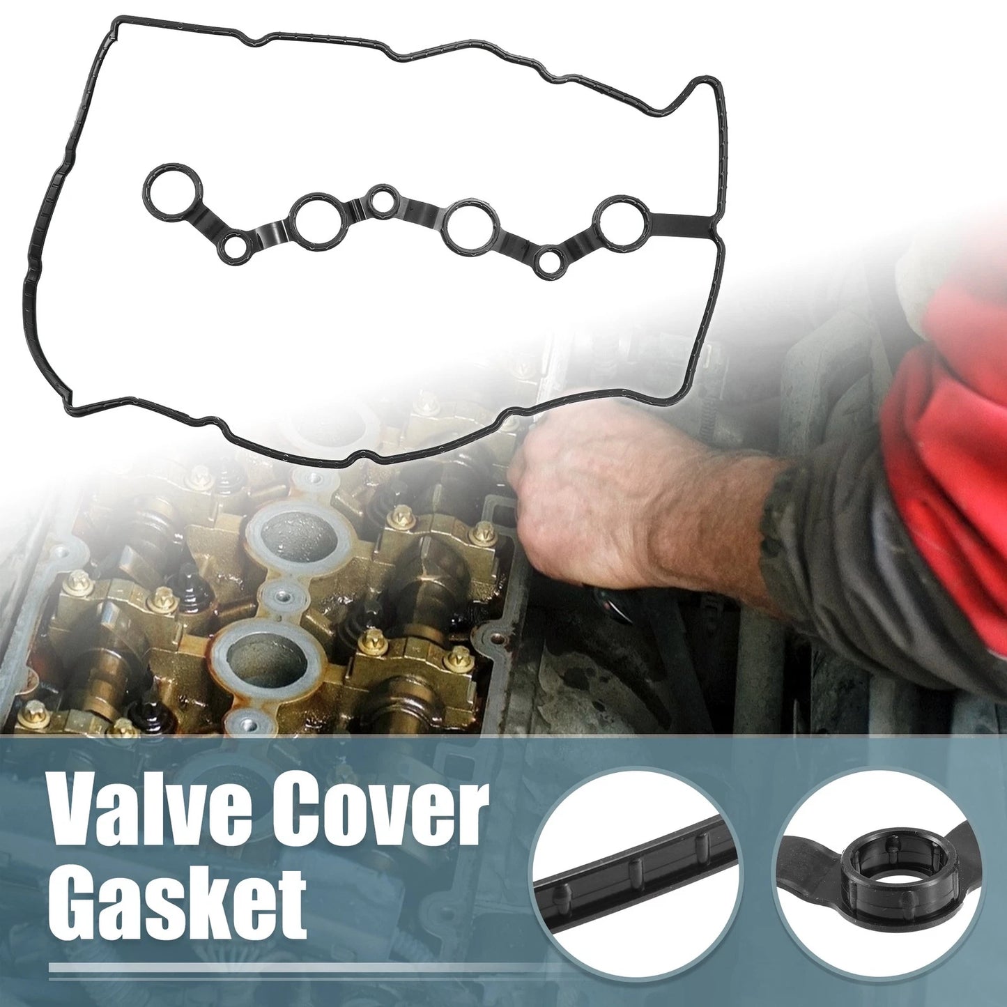 Engine Valve Cover Gasket 22441-2GGB0 for Hyundai Sonata Santa Fe (2015–2020)