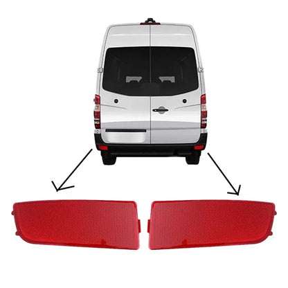 Rear Bumper Reflector Light Case LH RH for Mercedes Sprinter 3500 (2010-2018)