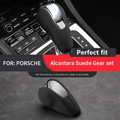 Alcantara / Gear Shift Knob Cover for Porsche Cayman (2006–2012)