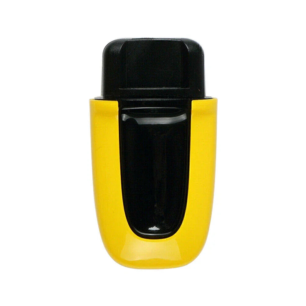 Yellow ABS One Button Start Key Cover Case for Macan (2015-2023)