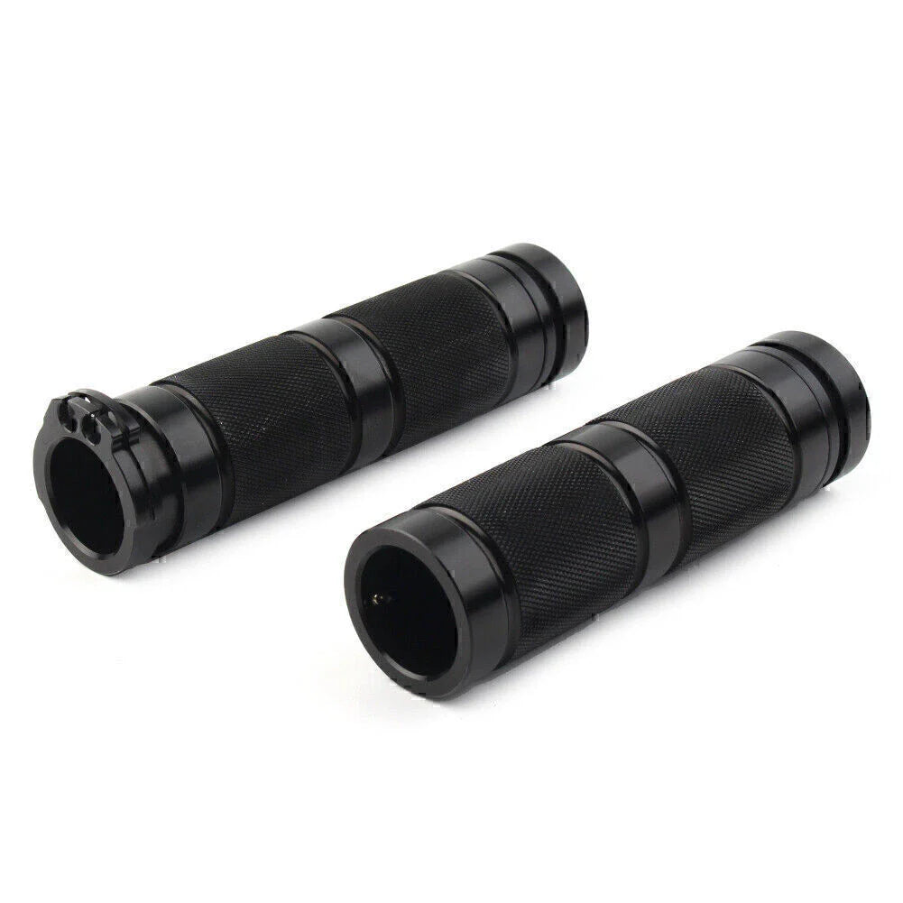 1" Black Handlebar Grips for Harley Sportster VRSC XL883 XL1200 (2004-2023)