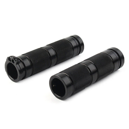 1" Black Handlebar Grips for Harley Sportster VRSC XL883 XL1200 (2004-2023)