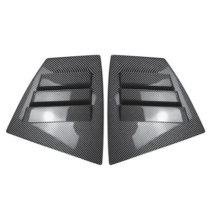 Rear Window Shutter Louvers Cover Trim for Subaru WRX STI (2014–2021)