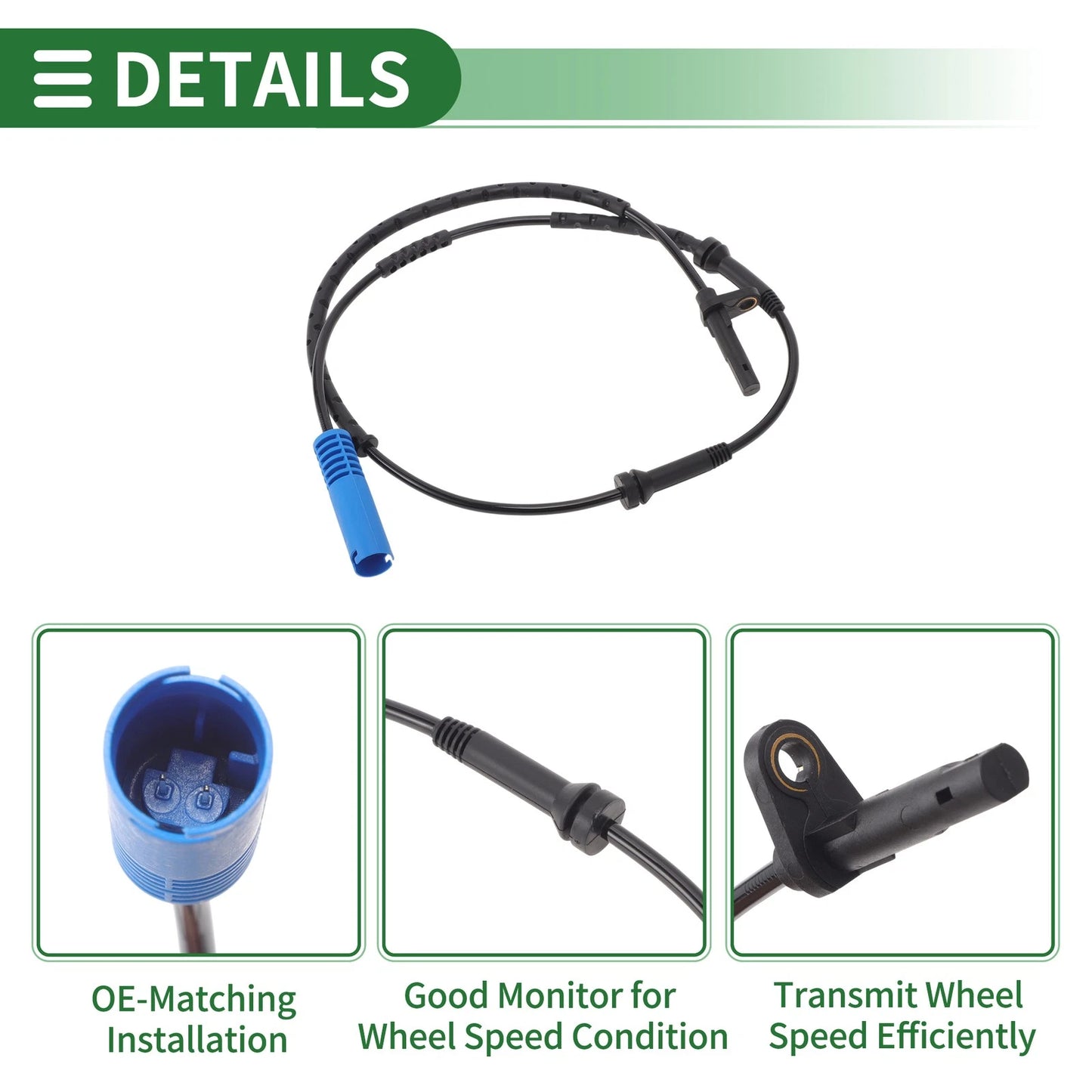 ABS Wheel Speed Sensor No. 34526771709 for BMW 745i (2003–2005)