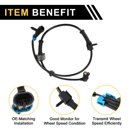 ABS Wheel Speed Sensor for Chevrolet Silverado 2500 (1999–2000) 1 Pc Front Left Right