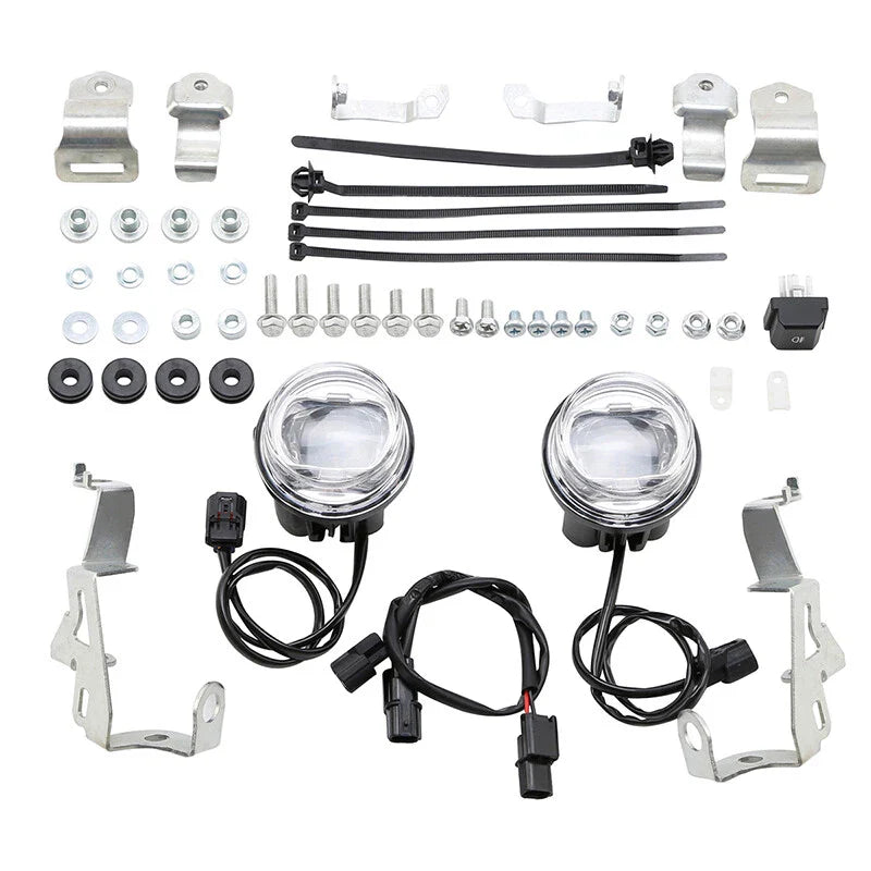 LED Fog Light Foglights Attachment Kit Fit For Honda Goldwing GL 1800 (2018-2025)