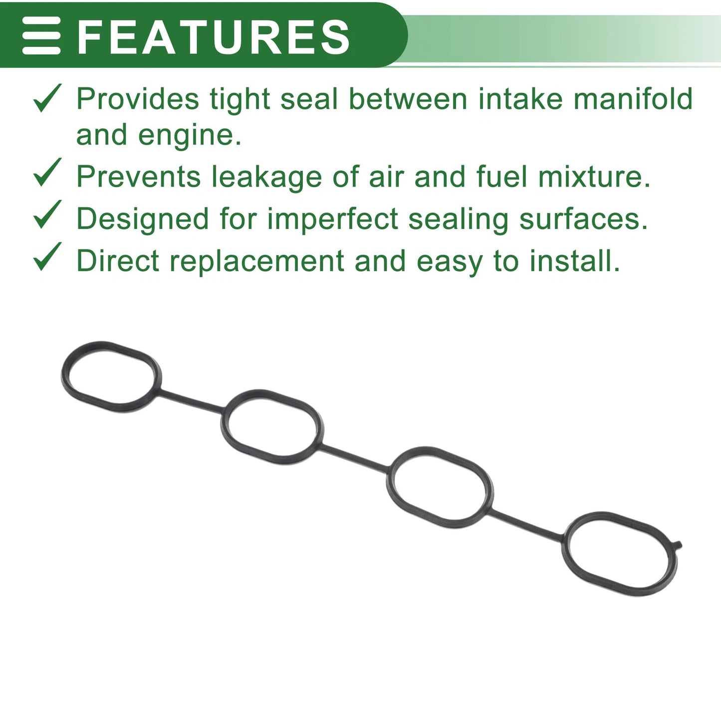 Engine Intake Manifold Gasket for Hyundai Elantra (2006–2011) No. 284112B000