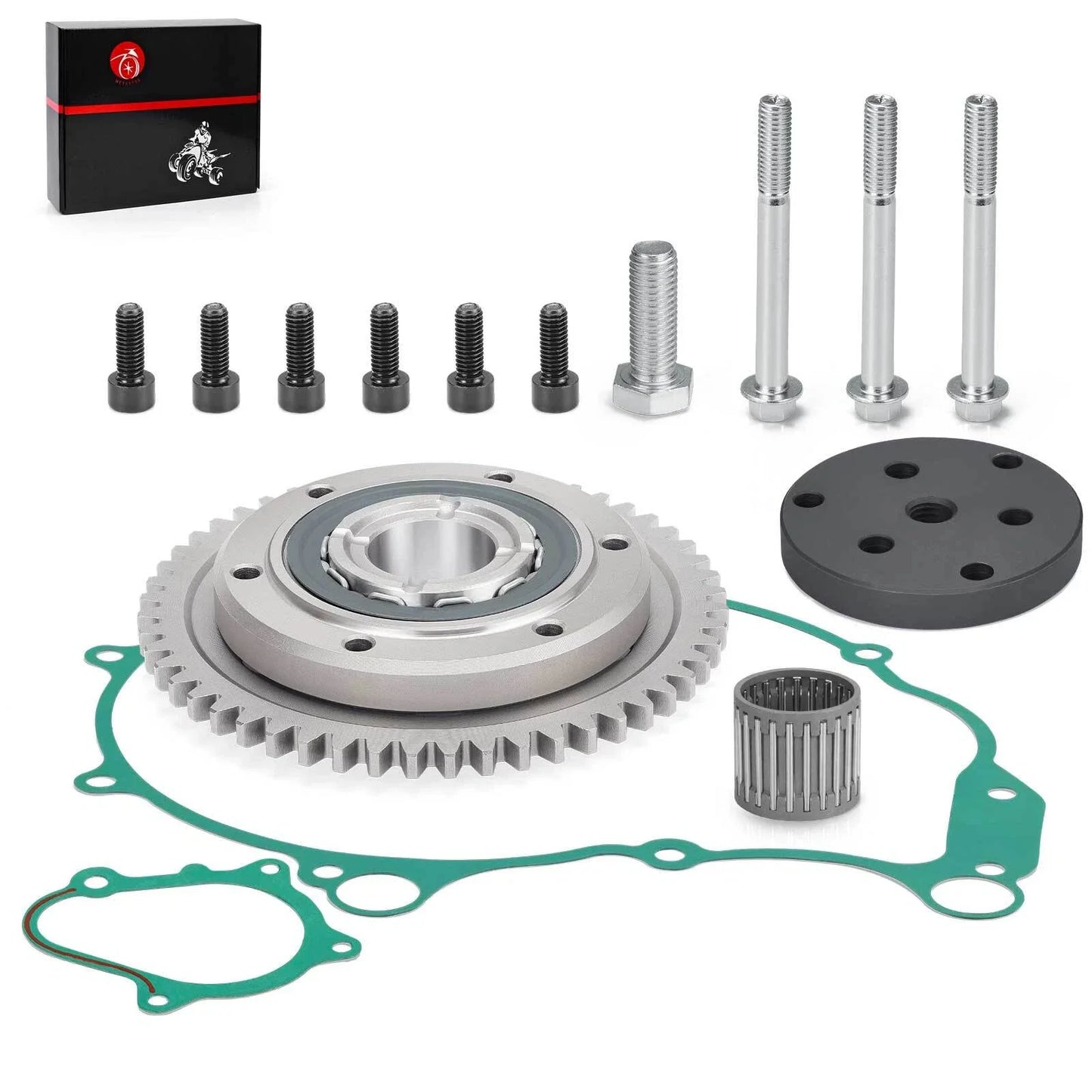 Starter Clutch Gear One Way Bearing Kit for Yamaha YFM660R Raptor (2002–2003)