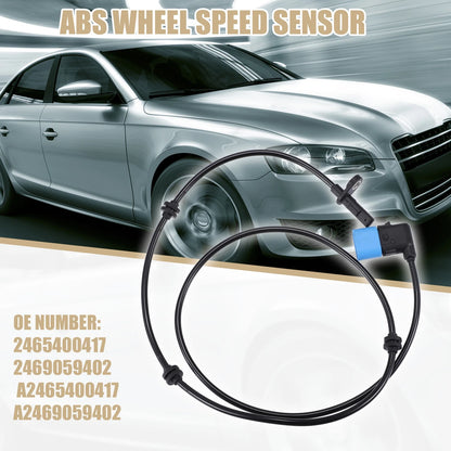 Set of 2 Rear ABS Wheel Speed Sensors for Mercedes-Benz (2465400417)