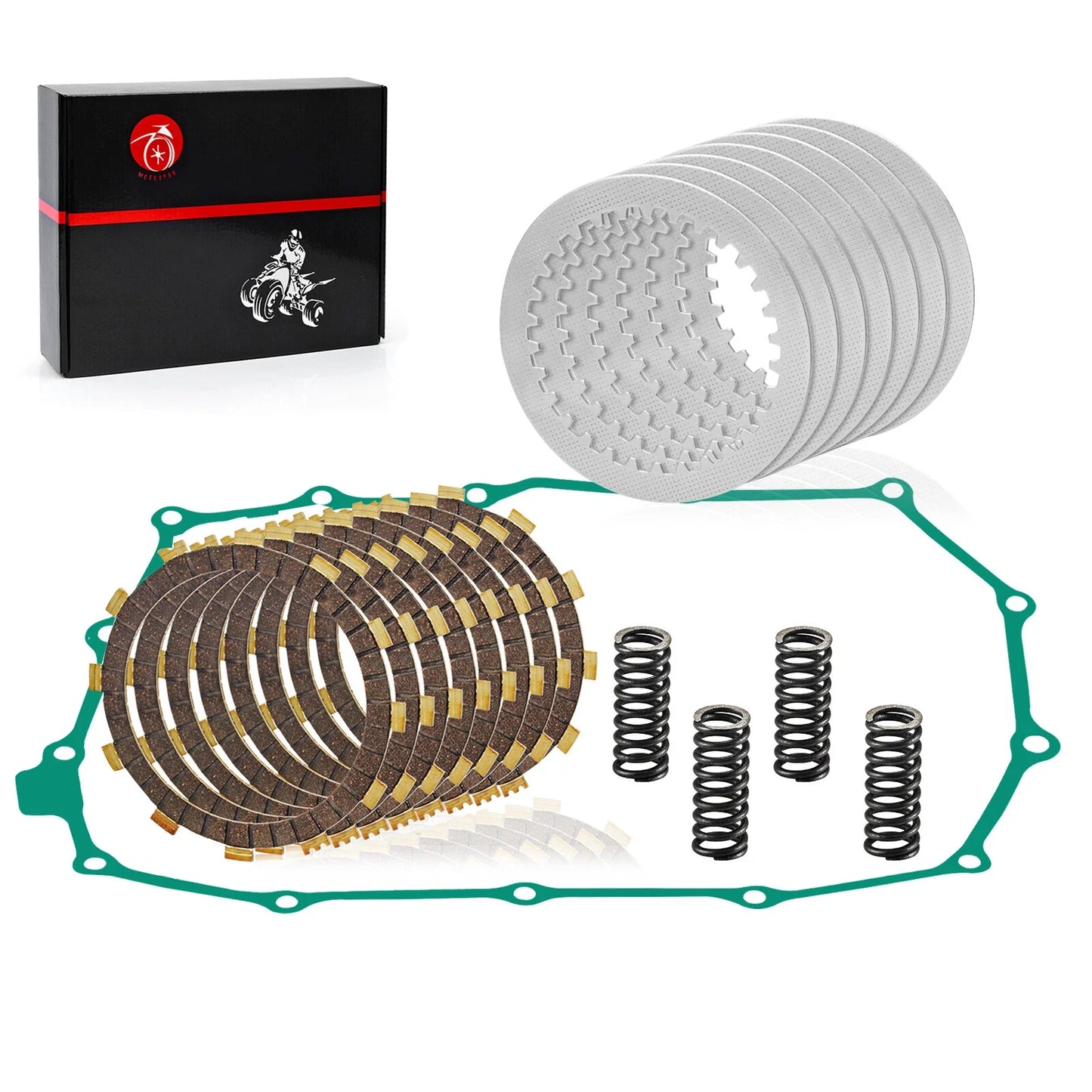 Clutch Plates Kit & Spring Gasket for HONDA Shadow 750