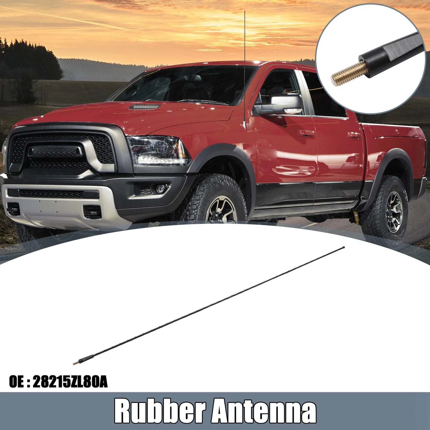 Antenna for Nissan Frontier (2005–2023) FM/AM Radio Signal No. 28215ZL80A