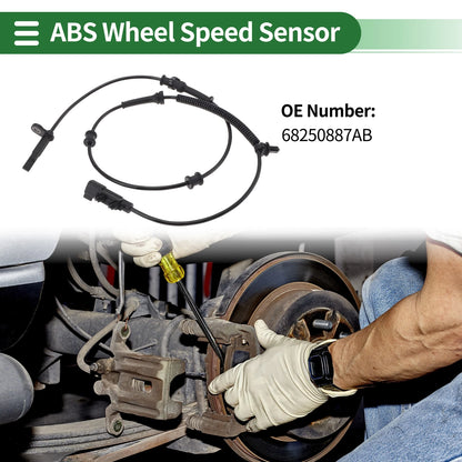ABS Wheel Speed Sensor No. 68250887AB for Dodge Durango (2016–2020)