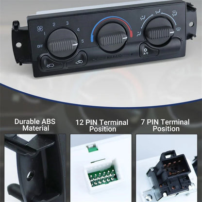 AC Control Panel Climate Control Module for Cadillac Escalade, Silverado (2002-2006)